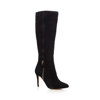 Call It Spring Black 'Monfils' knee length high boots